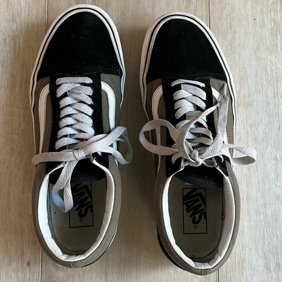 Vans Shoes Vans Old Skool Sneakers In Oliveblack Poshmark